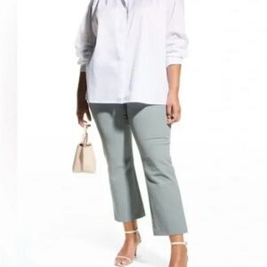 NWT Size 2X HARSHMAN PEARL TUNIC WHITE 100% cotton $202 MSRP